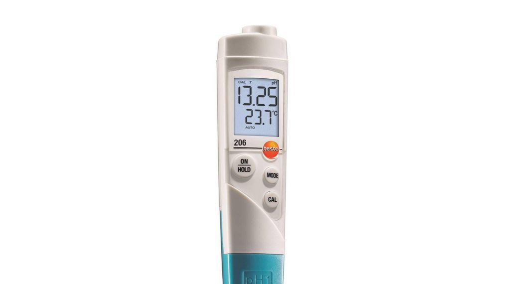 pH-meter, 0 ... 14 pH, 0 ... 60°C